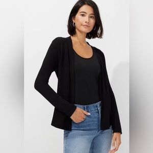 White House Black Market Peplum Cardigan